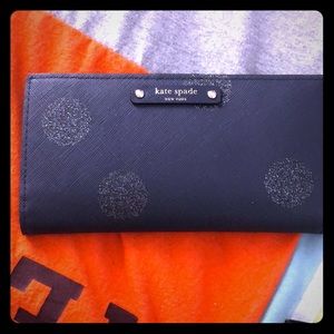 Kate spade navy wallet